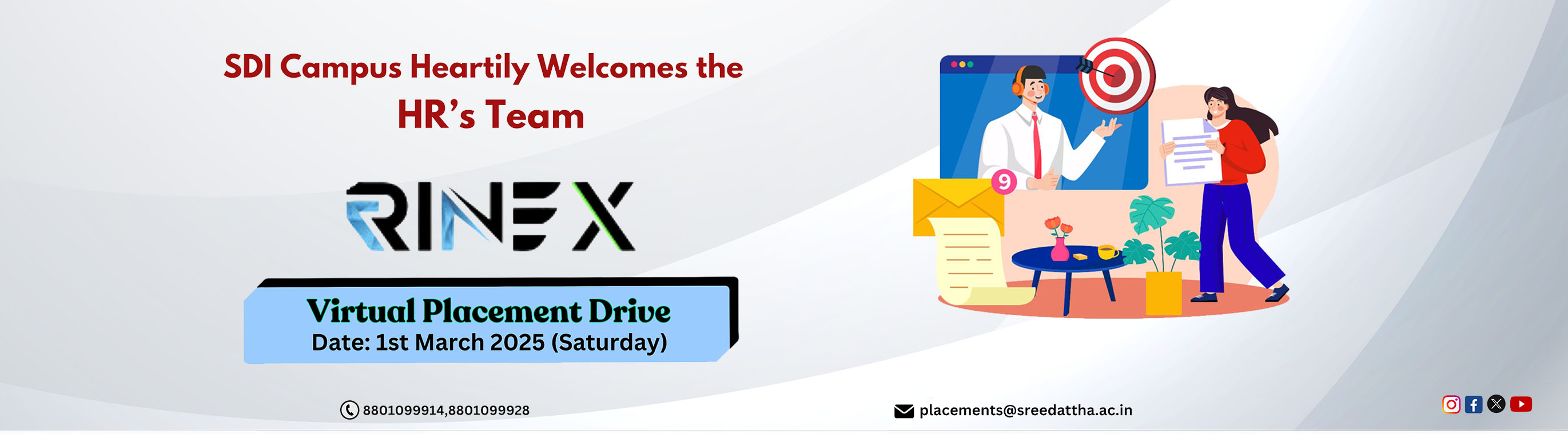 Rinex Virtual Placement Drive